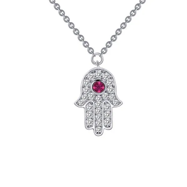 Lafonn Silver Hamsa Necklace SVS Fine Jewelry Oceanside, NY