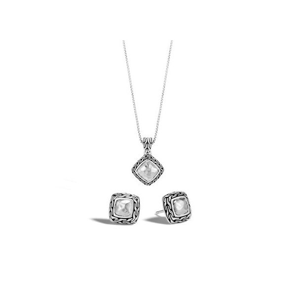 John Hardy Gift Set Necklace and Earrings SVS Fine Jewelry Oceanside, NY