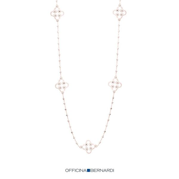 Officina Bernardi Clovers Collection Necklace SVS Fine Jewelry Oceanside, NY