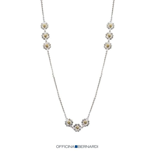 Officina Bernardi Daisy Collection Necklace SVS Fine Jewelry Oceanside, NY