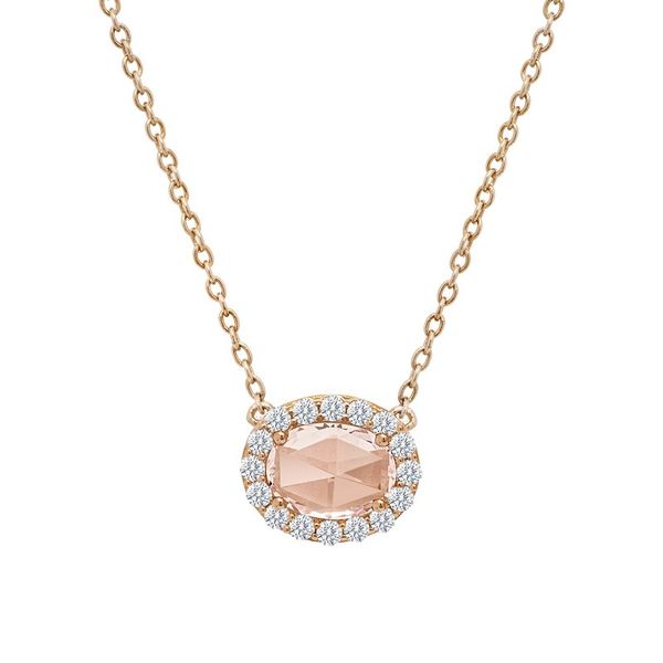Lafonn Rose Gold Plated Sterling Silver Necklace SVS Fine Jewelry Oceanside, NY