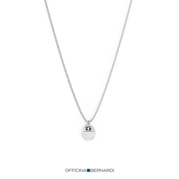 Officina Bernardi Aurora Collection Silver Necklace SVS Fine Jewelry Oceanside, NY