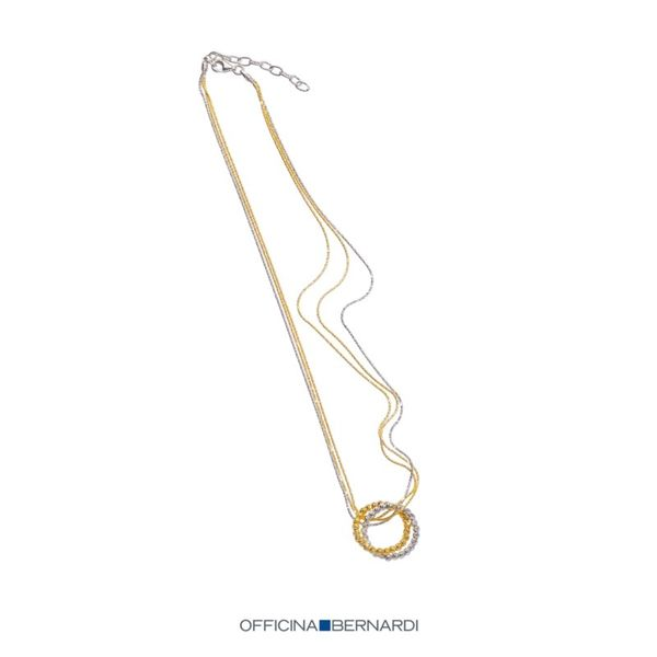 Officina Bernardi Interlock Collection Necklace SVS Fine Jewelry Oceanside, NY