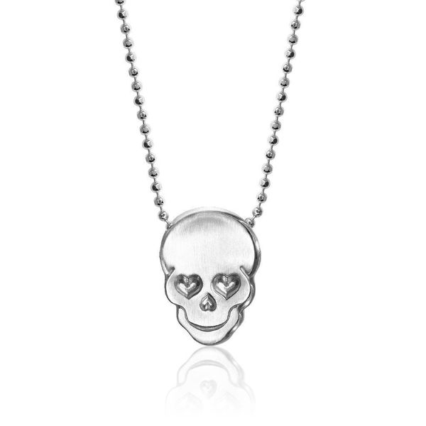 Alex Woo Little Rockstar Sterling Silver Skull Necklace SVS Fine Jewelry Oceanside, NY