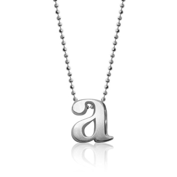 Alex Woo Little Letter Sterling Silver A Necklace SVS Fine Jewelry Oceanside, NY