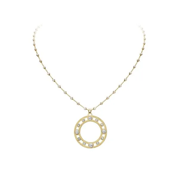 Officina Bernardi Gea Collection Necklace With Pendant SVS Fine Jewelry Oceanside, NY