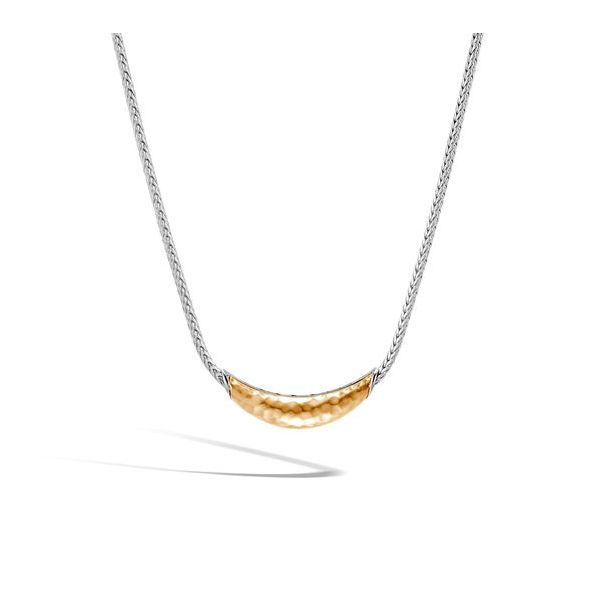 John Hardy Chain Collection Yellow Gold & Silver Necklace SVS Fine Jewelry Oceanside, NY