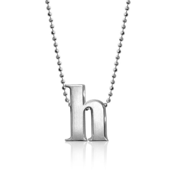 Alex Woo Little Letter Sterling Silver H Necklace SVS Fine Jewelry Oceanside, NY