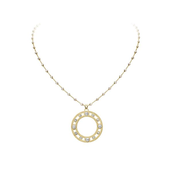 Officina Bernardi Gea Collection Silver Necklace SVS Fine Jewelry Oceanside, NY