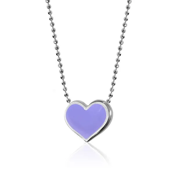 Alex Woo Little Vegas Sterling Silver New Heart Necklace SVS Fine Jewelry Oceanside, NY