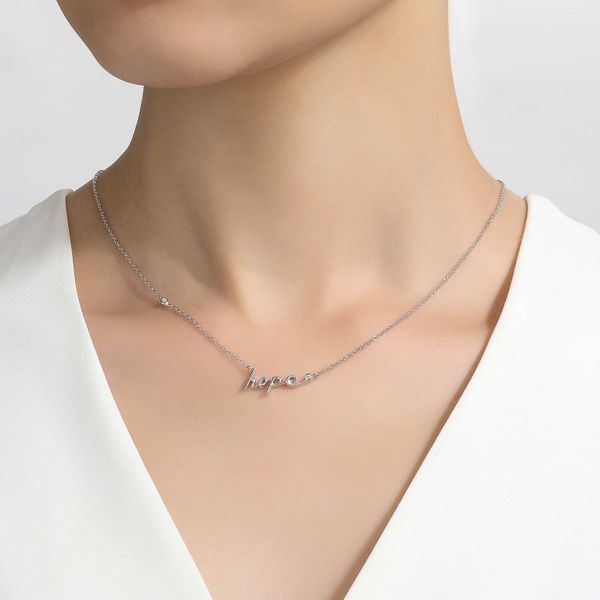 Lafonn Hope Necklace, 0.28Cttw Image 2 SVS Fine Jewelry Oceanside, NY