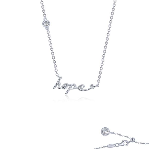 Lafonn Hope Necklace, 0.28Cttw SVS Fine Jewelry Oceanside, NY