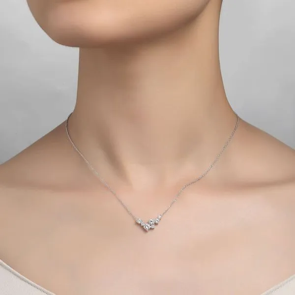 Lafonn Simulated Diamond 7 Symbols Of Joy Necklace, .98ctw Image 2 SVS Fine Jewelry Oceanside, NY