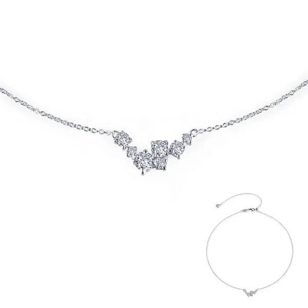 Lafonn Simulated Diamond 7 Symbols Of Joy Necklace, .98ctw SVS Fine Jewelry Oceanside, NY
