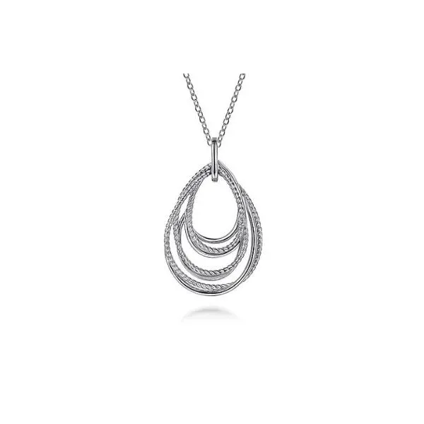 Gabriel & Co. Hampton Sterling Silver Necklace SVS Fine Jewelry Oceanside, NY