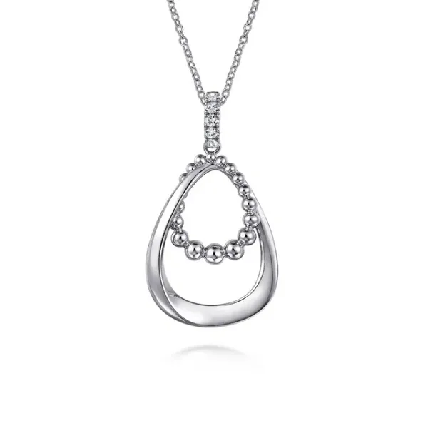 Gabriel & Co. Bujukan Sterling Silver Necklace SVS Fine Jewelry Oceanside, NY