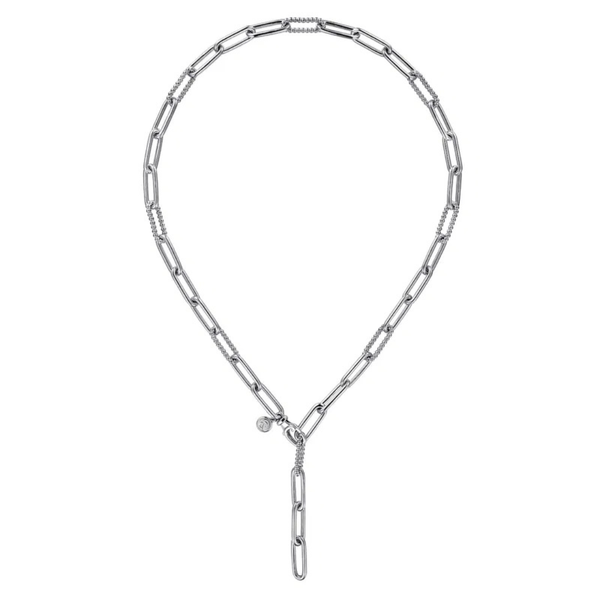 Gabriel & Co. Bujukan Sterling Silver Chain Necklace Image 2 SVS Fine Jewelry Oceanside, NY