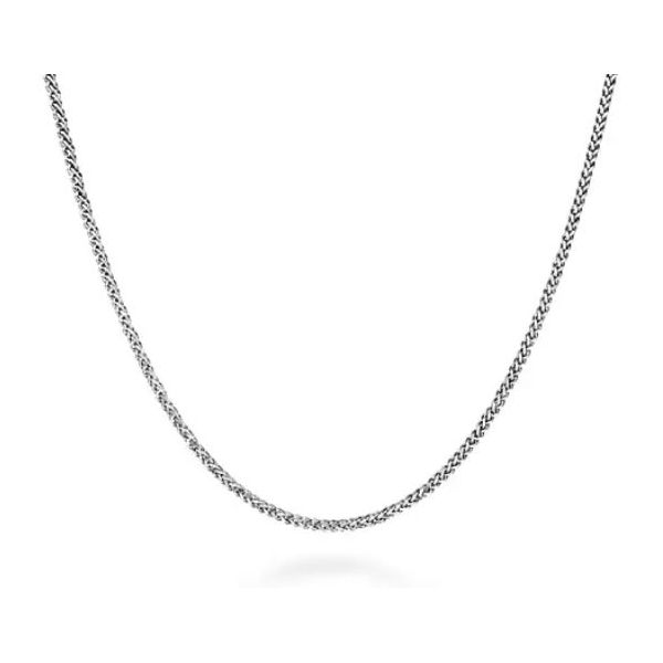 Gabriel Classic Sterling Silver Wheat Chain Necklace SVS Fine Jewelry Oceanside, NY