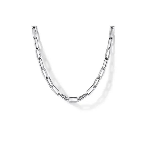 Gabriel & Co. Contemporary Sterling Silver Necklace SVS Fine Jewelry Oceanside, NY