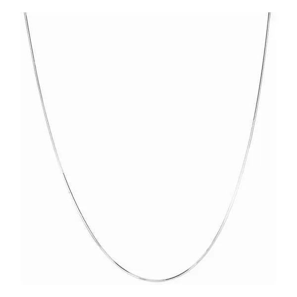 Sterling Silver Octagonal Snake Chain
