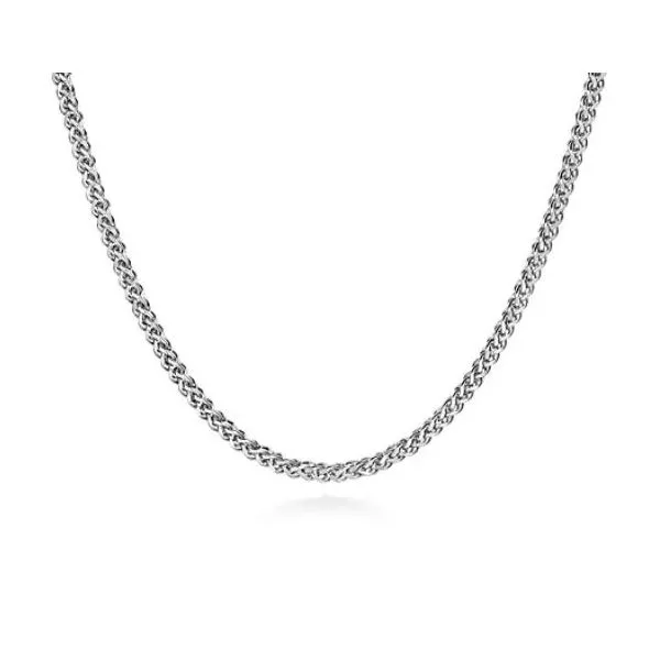 Gabriel Classic Sterling Silver Wheat Chain Necklace SVS Fine Jewelry Oceanside, NY