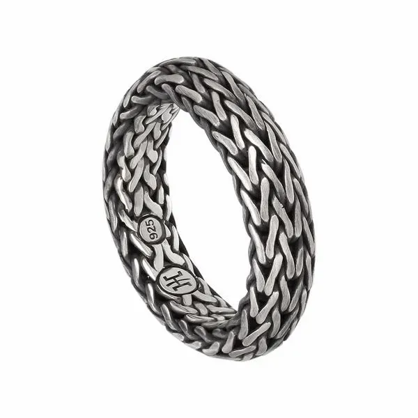 John Hardy Men's Classic Chain Silver Ring SVS Fine Jewelry Oceanside, NY