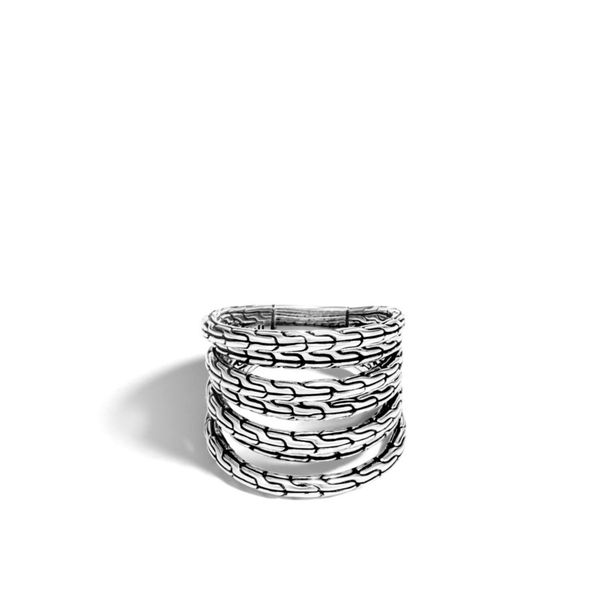John Hardy Classic Chain Collection Silver Ring Image 2 SVS Fine Jewelry Oceanside, NY