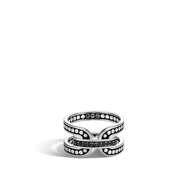 John Hardy Dot Silver Band Ring Image 2 SVS Fine Jewelry Oceanside, NY