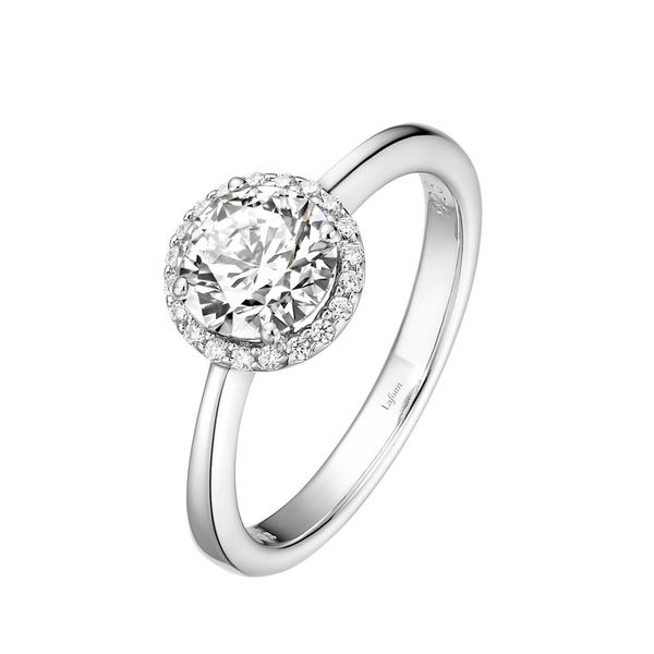 Lafonn Silver Birthstone Ring - April - Diamond SVS Fine Jewelry Oceanside, NY