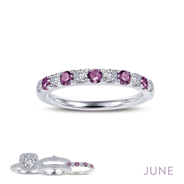 Lafonn Birthstone Ring - June - Alexandrite SVS Fine Jewelry Oceanside, NY