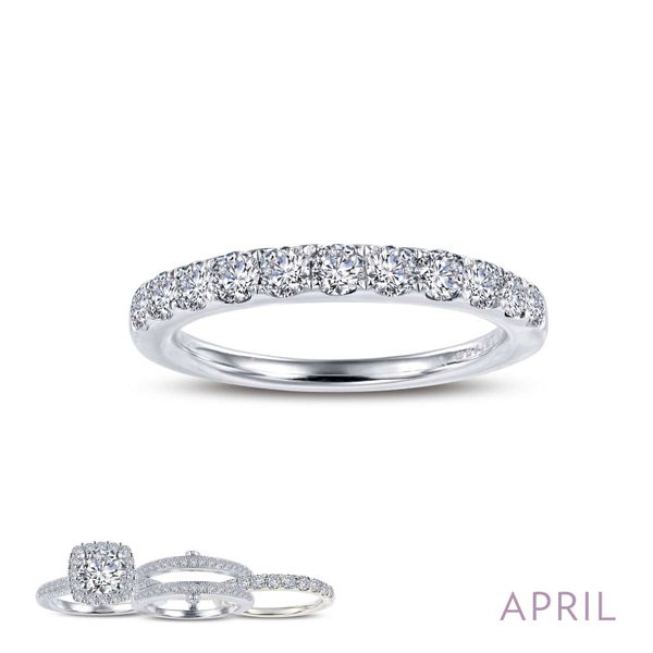 Lafonn Birthstone Ring - April SVS Fine Jewelry Oceanside, NY