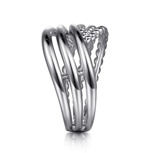 Gabriel & Co. Bujukan Sterling Silver Twisted Ring Image 4 SVS Fine Jewelry Oceanside, NY
