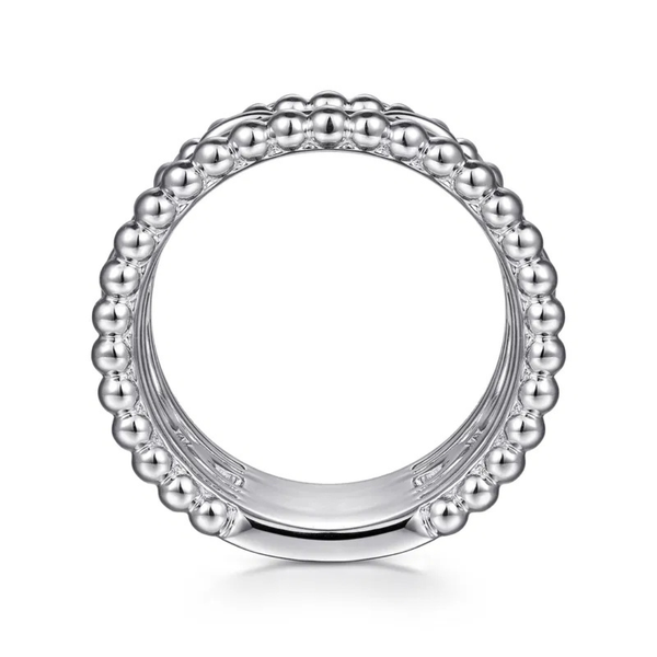 Gabriel & Co. Bujukan Silver & White Sapphire Ring Image 2 SVS Fine Jewelry Oceanside, NY