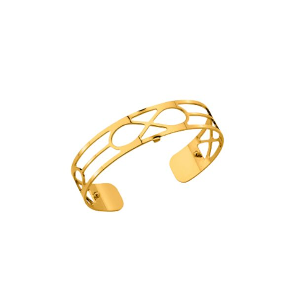 Les Georgettes Infini Cuff - Gold Plated, Small 14 mm SVS Fine Jewelry Oceanside, NY