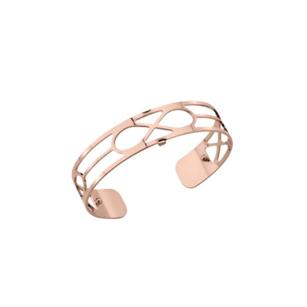 Les Georgettes Infini Cuff - Rose Gold Plated, Small 14 mm SVS Fine Jewelry Oceanside, NY