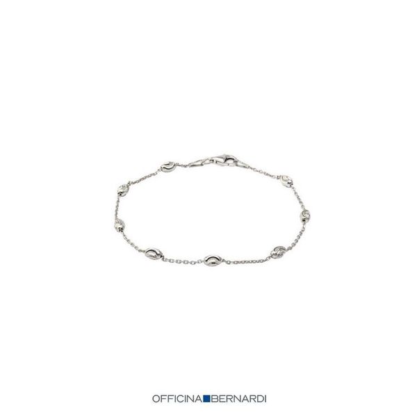 Officina Bernardi Core Collection Ankle Bracelet SVS Fine Jewelry Oceanside, NY