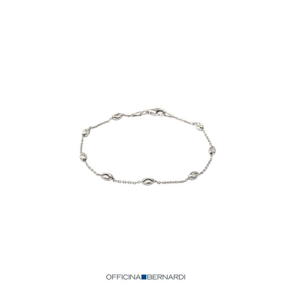 Officina Bernardi Core Collection Sterling Silver Bracelet SVS Fine Jewelry Oceanside, NY
