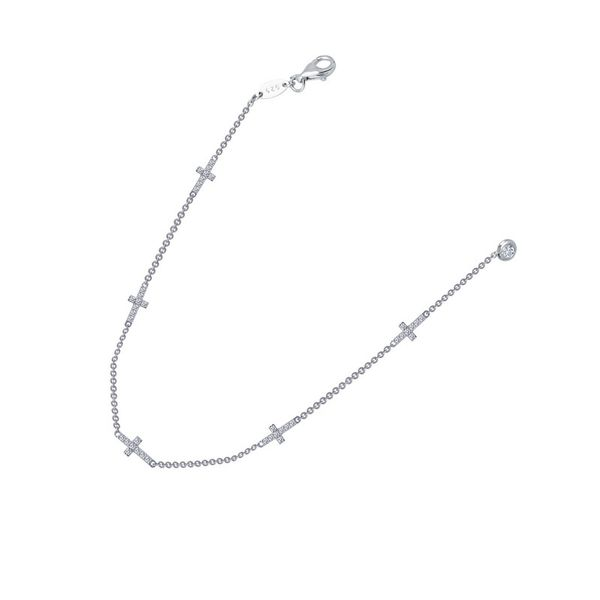 Lafonn Silver Bracelet. Approximate length: 7.50 inches. SVS Fine Jewelry Oceanside, NY