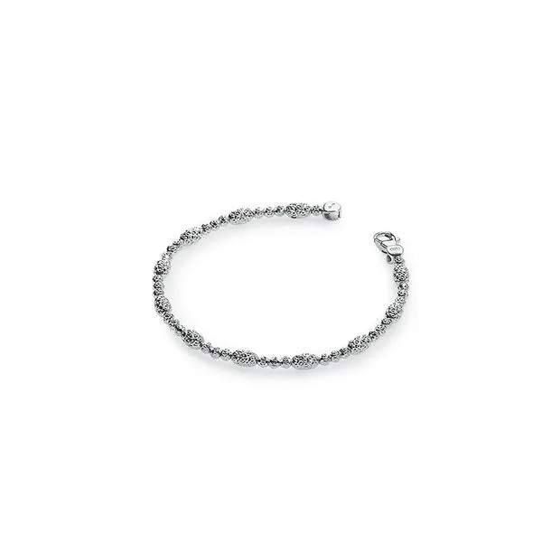 Officina Bernardi Gothic Mars Platinum Plated Silver Bracelet SVS Fine Jewelry Oceanside, NY