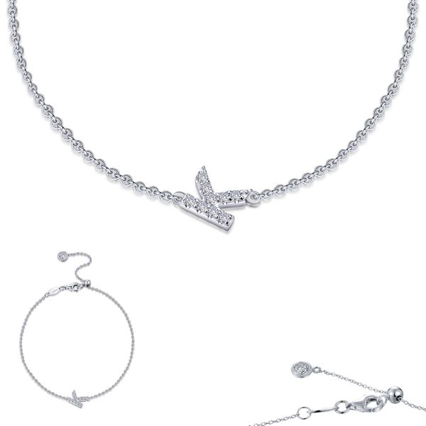 Lafonn Initial K Bracelet, 0.34Cttw SVS Fine Jewelry Oceanside, NY