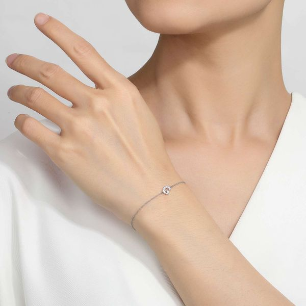 Lafonn Initial G Bracelet, 0.37Cttw Image 2 SVS Fine Jewelry Oceanside, NY