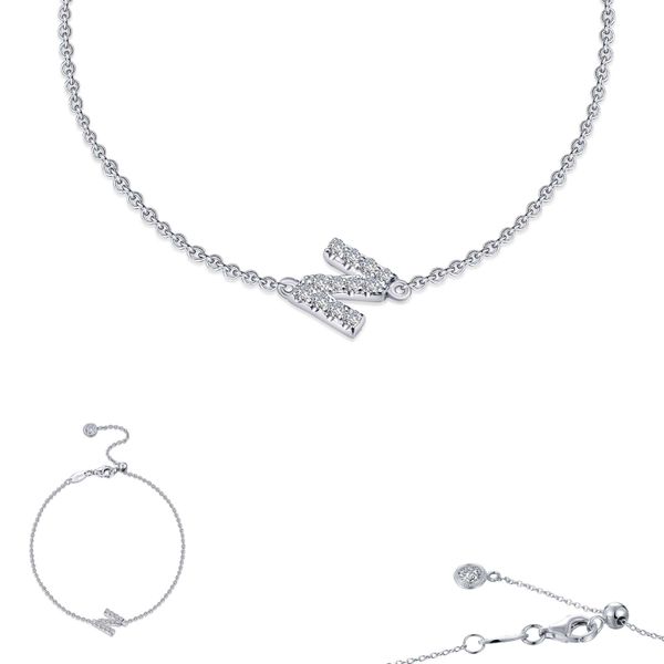 Lafonn Initial N Bracelet, 0.37Cttw SVS Fine Jewelry Oceanside, NY