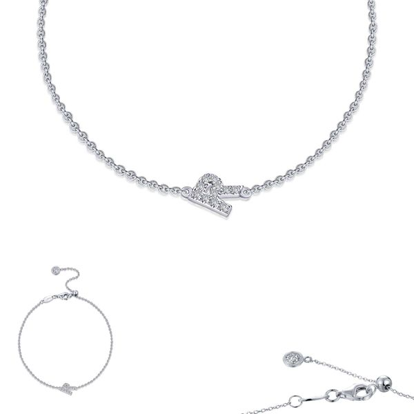 Lafonn Initial R Bracelet, 0.36Cttw SVS Fine Jewelry Oceanside, NY