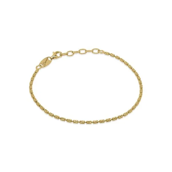 Yellow Gold Plated Sterling Silver Bracelet SVS Fine Jewelry Oceanside, NY