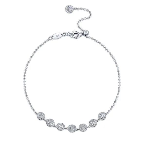 Lafonn Simualed Diamond 7 Symbols Of Joy Bolo Bracelet, 1.45ctw SVS Fine Jewelry Oceanside, NY