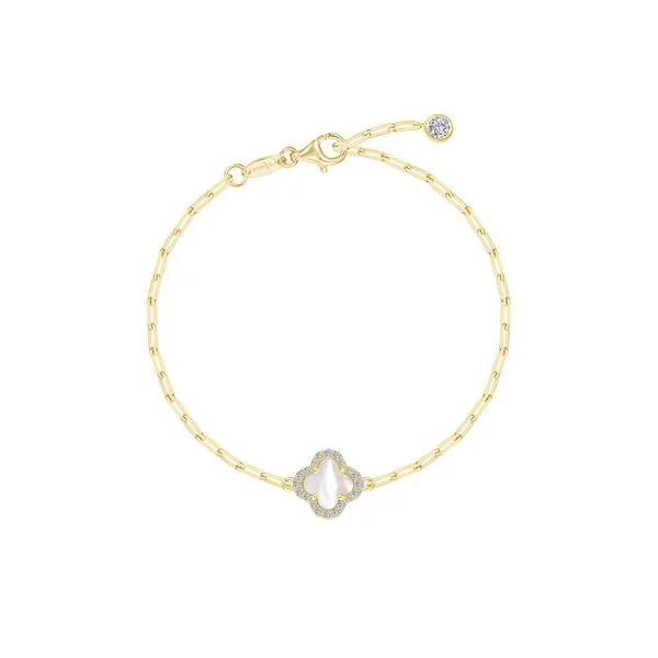 Lafonn Yellow Gold Plated Sterling Silver Bracelet SVS Fine Jewelry Oceanside, NY