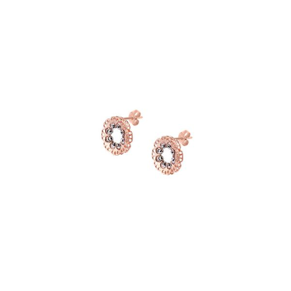 Officina Bernardi Big Stud Earrings (Calicanto) SVS Fine Jewelry Oceanside, NY