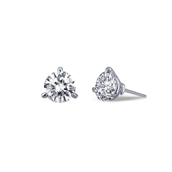 Lafonn Simulated Diamond Martini Set Studs, 2ctw SVS Fine Jewelry Oceanside, NY