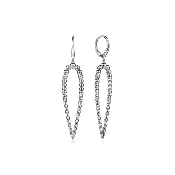 Gabriel & Co. Bujukan Sterling Silver Drop Earrings SVS Fine Jewelry Oceanside, NY