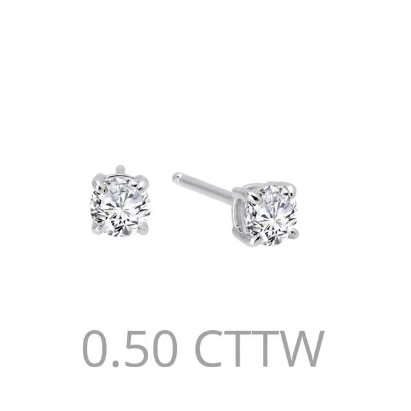 Lafonn Simualted Diamond Studs, 0.50ctw